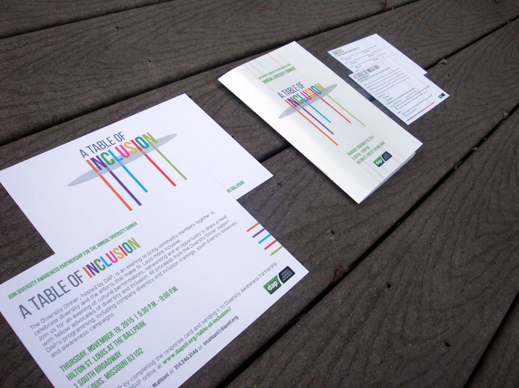 Event Branding - Table of Inclusion